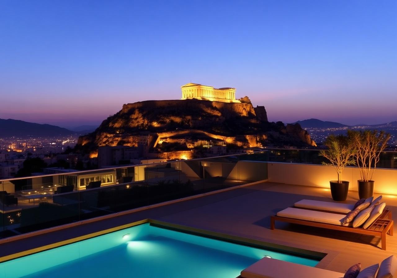 Rooftop ξενοδοχείο στην Αθήνα